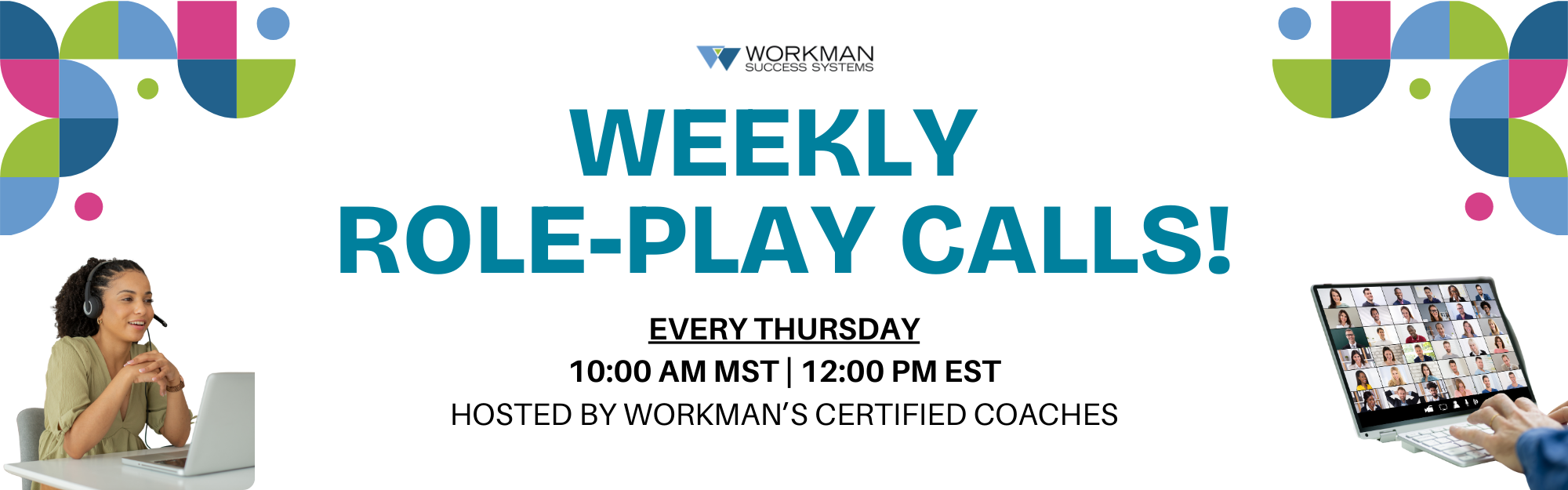 Weekly Role-play calls - banner